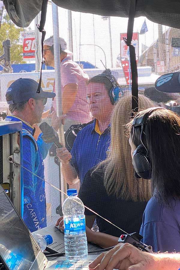 Jimmie Johnson NBC Sports Makaela Cochran Athena Racing Long Beach Grand Prix 2022