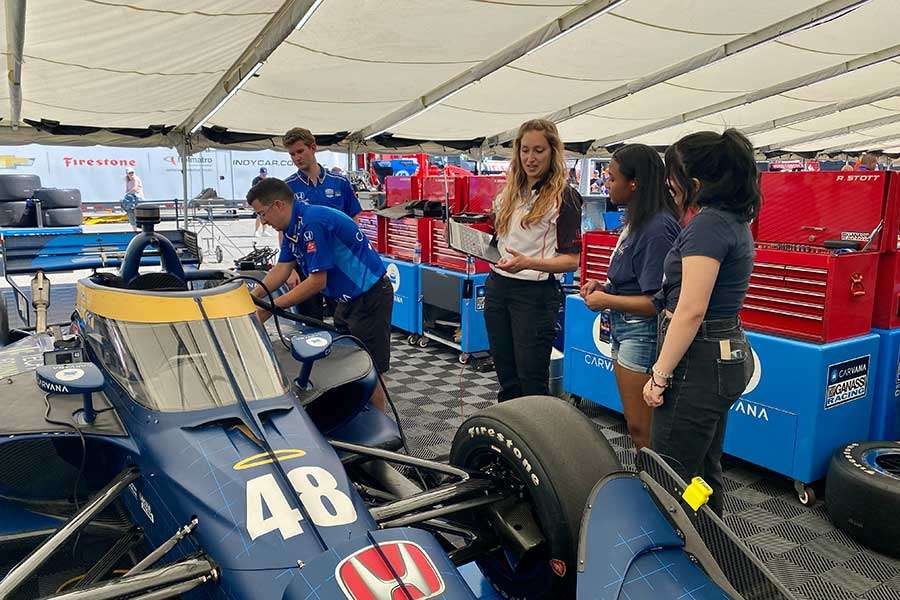 Serena Halterman HPD Athena Racing Long Beach Grand Prix 2022