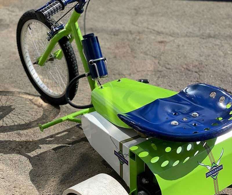 Building a Custom Drifting Trike During COVID Lockdown for STEM Summer Camp