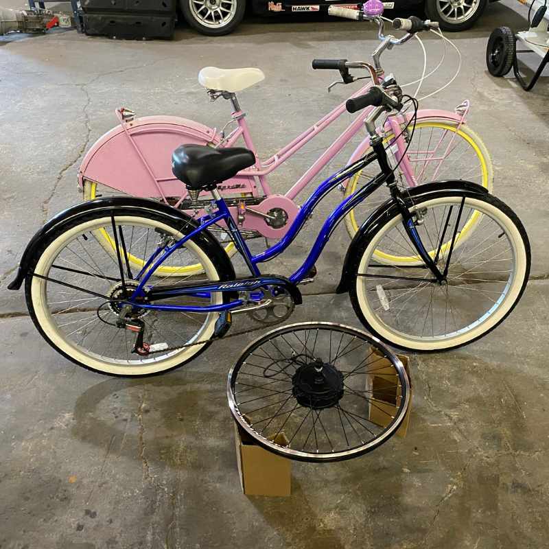STEM summer camp ebike build 1
