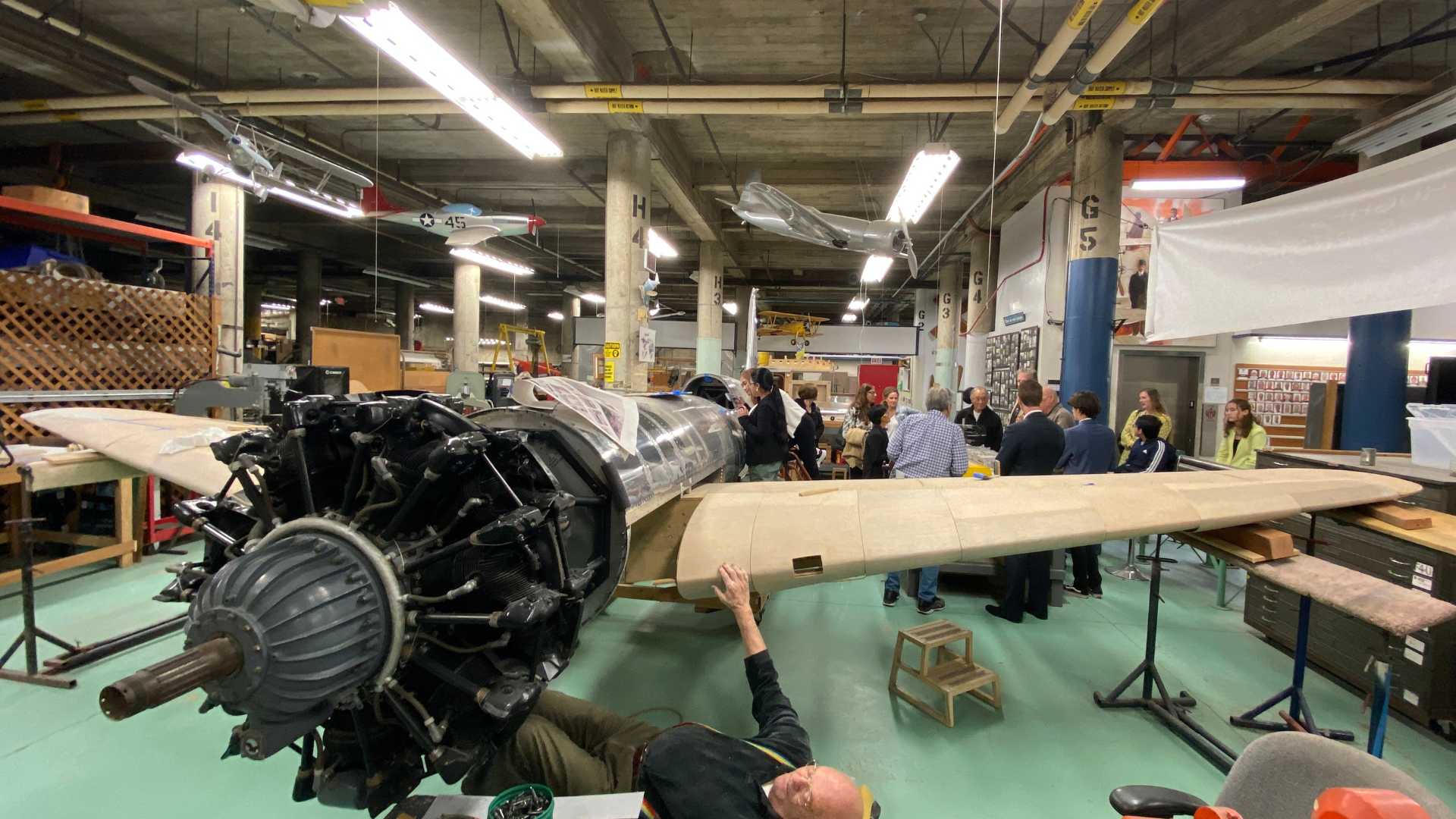 Howard Hughes replica jet SDASM