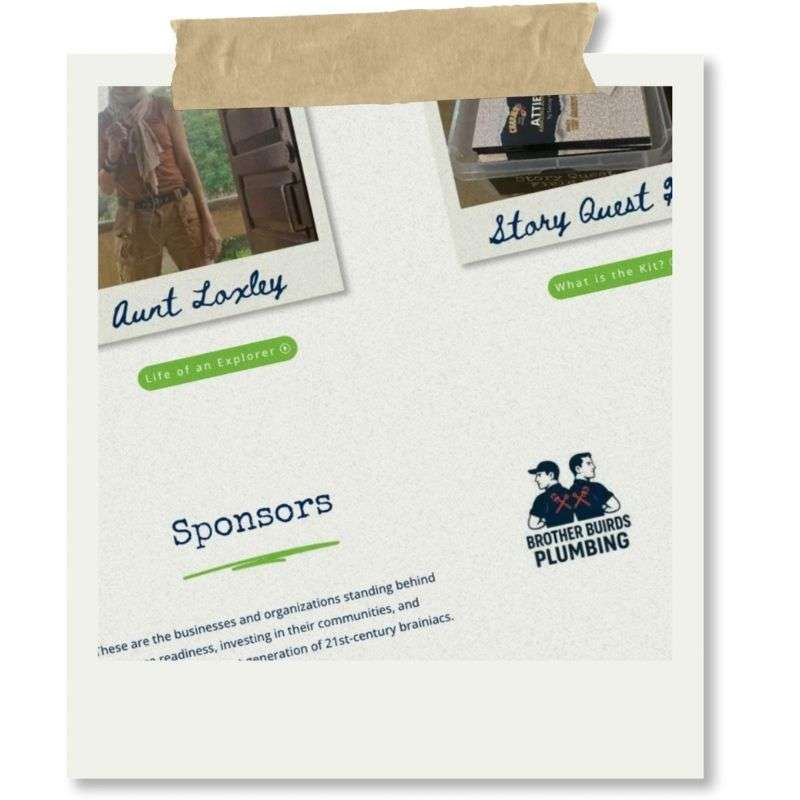 Workforce Development Sponsorship | Story Quest Kit 5 Sponsor a Story Quest Kit from Books That Build Skills website presence