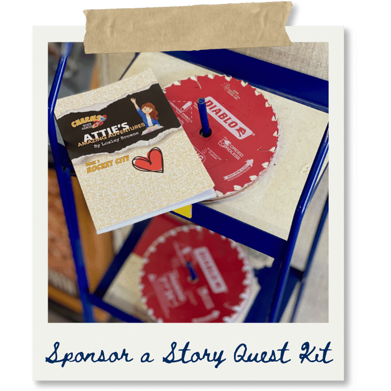 Workforce Development - Sponsor a Story Quest Kit - Books That Build Skills Middle Grade March reading challenge calendar of events for 31 days